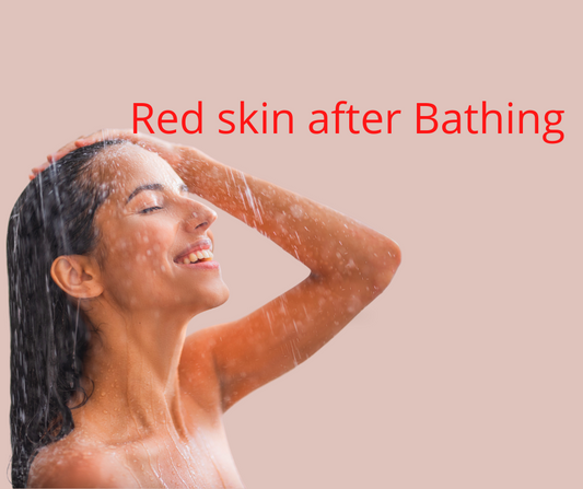 Customer Question: Why does my face go red and then back to normal when I wash it?