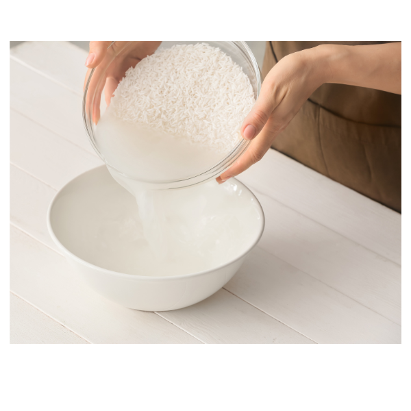 What are the benefits of using Japanese rice water on hair and face? Is Japanese rice water effective in improving hair and skin quality?