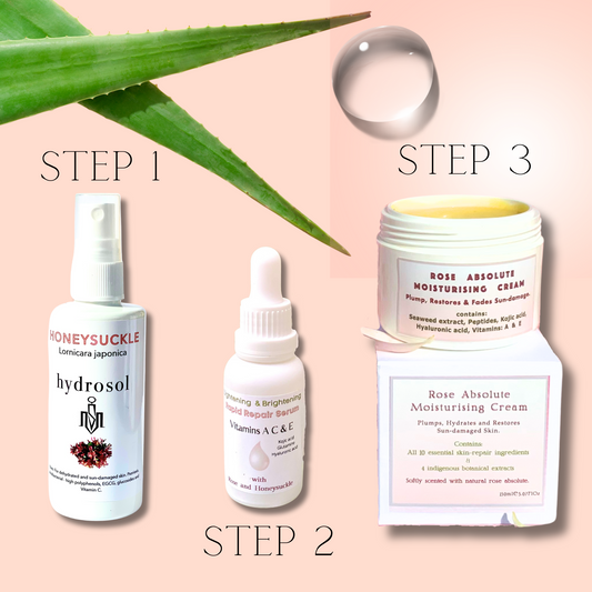 3 steps skincare